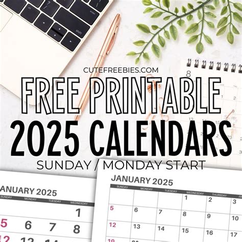 Download 2025 Printable Calendar Templates