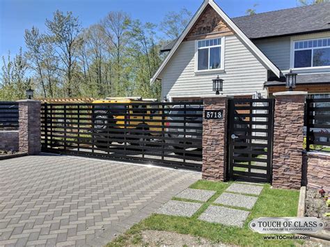 Sliding & Cantilever Driveway Gates | Vancouver Driveway Gates ...