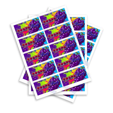 Paper And Party Supplies High Gloss Space Rtz Pre Roll Sticker Labels