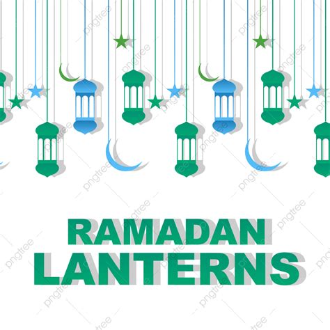 Ramadan Lantern Y Hermosas Estrellas De La Luna Png Linterna Ramadán