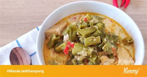 Resep Sayur Lodeh Kacang Koro Sederhana Rumahan Di Yummy App
