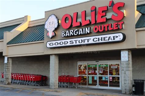 Ollie S Bargain Outlet Store Front Editorial Photography Image Of