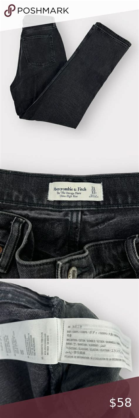 Abercrombie Fitch The S Vintage Flare Ultra High Rise Jeans