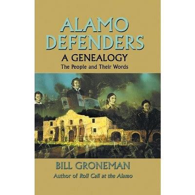 Alamo Defenders - A Genealogy - By Bill Groneman (paperback) : Target