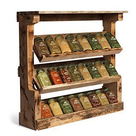 Wooden Spice Rack At Best Price In New Delhi By Allied Interio Decors