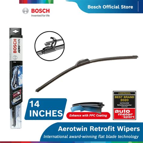 Bosch Aerotwin Retrofit Single Pack U Hook Wiper Bba Lazada