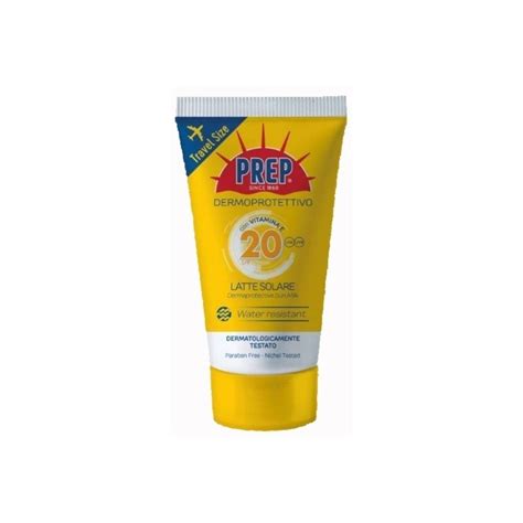 Prep Latte Solare Dermoprotettivo Da Viaggio Spf Ml