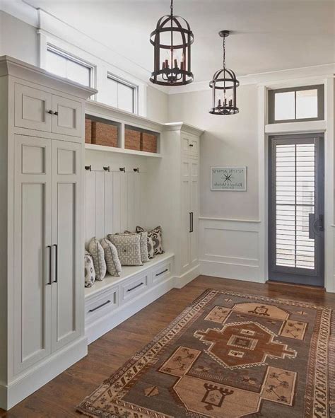 Inspiring Modern Farmhouse Mudroom Entryway Ideas Mudroom Design