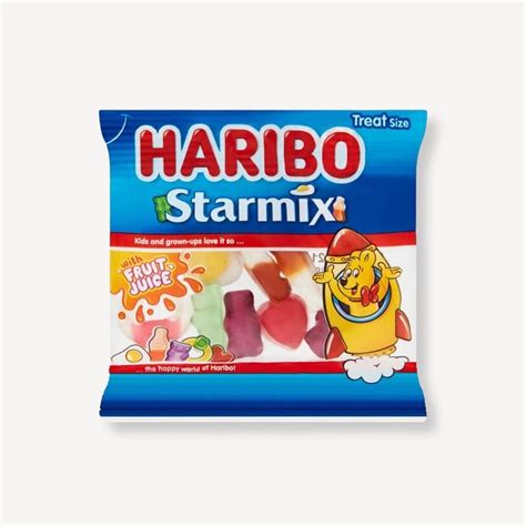 Haribo Starmix Treat Mini Bags 16g X100