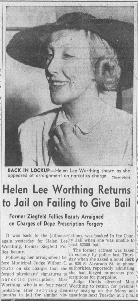 Helen Lee Worthing 1905 1948 Find A Grave Memorial
