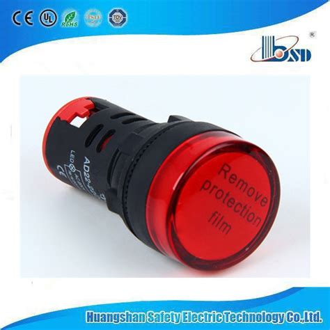 Ad Ds Led Indicator Lamp Pilot Lamp V Ac Red Color Indicator