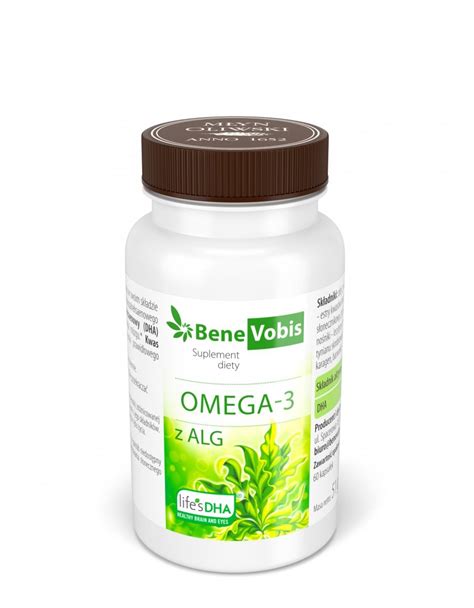 Omega 3 z Alg life sDHA 60 kapsułek