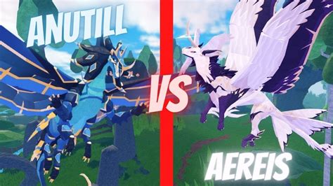 Anutill Vs Aereis Creatures Of Sonaria Youtube