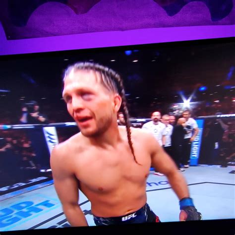 Gives me a heart attack with that ankle sprain before the fight then