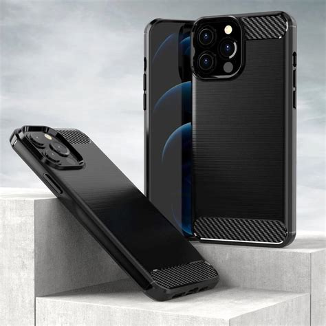 Set Husa Phoneguard Carbon Si Protectie Sticla D Pentru Iphone