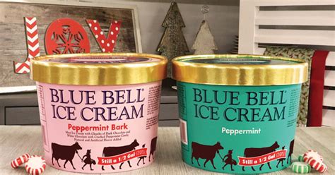 Blue Bell Releases Two New Holiday Ice Cream Flavors