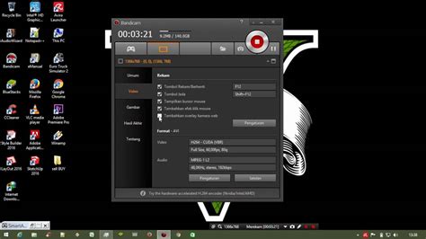 Cara Setting Bandicam Untuk Maen Game Youtube