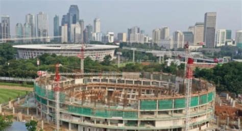 Stadion Indoor Multifungsi Gbk Ditarget Selesai Desember