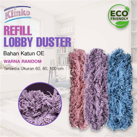 Jual Myhomey Refill Mop Lobby Duster Oe Color Pel Lantai Kantor