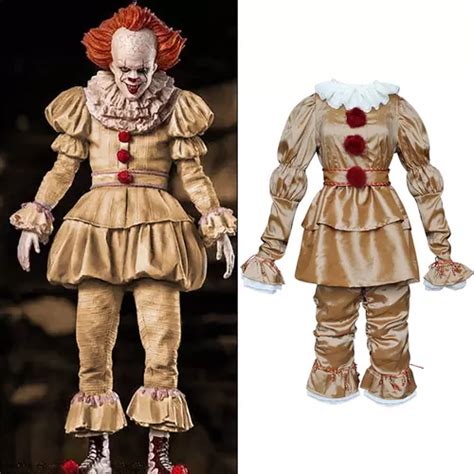 Disfraz De Cosplay De Pennywise Para Adulto Payaso Stephen Cuotas