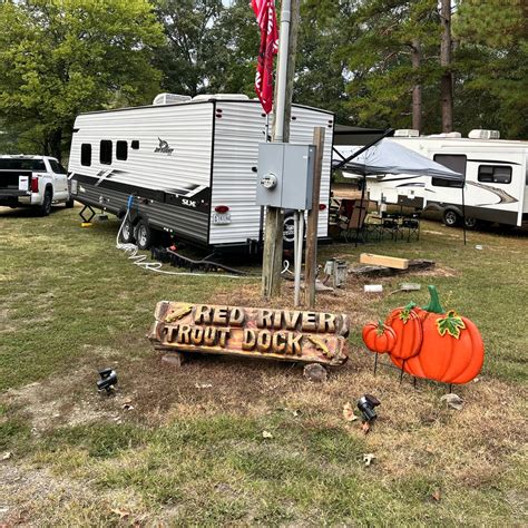 Red River Trout Dock Camping Heber Springs Ar