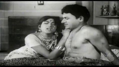 Dr Rajkumar Bharathi First Night Falls Kannada Comedy Scenes