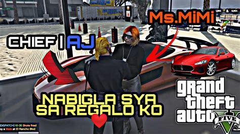 NIREGALUHAN KO SI MIMI NG SPORTS CAR GTA 5 ROLE PLAY YouTube