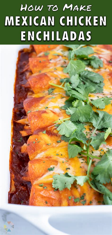 Easy Shredded Chicken Enchiladas Evolving Table