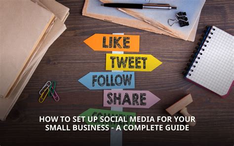 How To Set Up Social Media For Small Businesses A Complete Guide