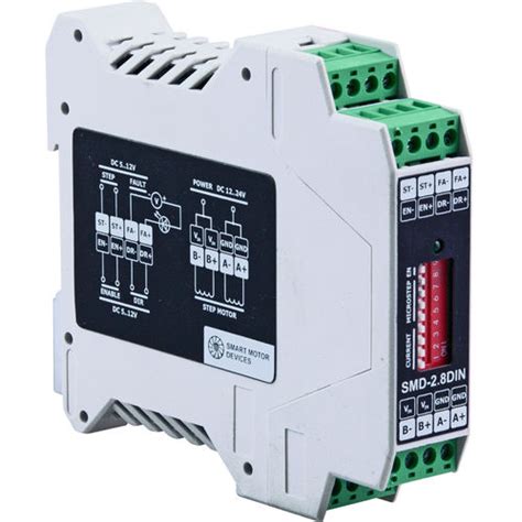 Controlador De Motor Micropaso Smd Din Smart Motor Devices Dc