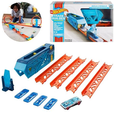 HOT WHEELS TRUCK BUILDER PRZESUWNY PRZYŚPIESZACZ 12906130443 oficjalne archiwum Allegro