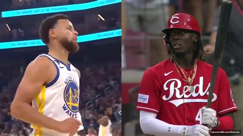 MLB Elly De La Cruz Quiere Ser Como Stephen Curry Con Bases Llenas