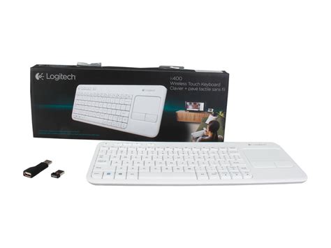 Logitech Wireless Touch K400 920 005878 White Rf Wireless Keyboard