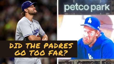 Thoughts On The Padres Clayton Kershaw Meme Controversy YouTube