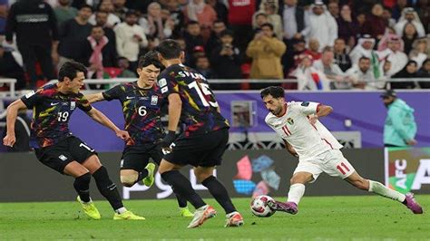 Hasil Yordania Vs Korea Selatan Gol Yazan Al Naimat Hancurkan Asa