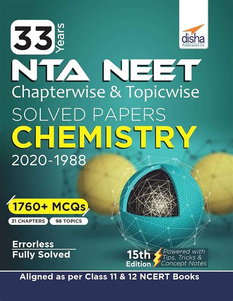 Years Neet Chapterwise Topicwise Solved Papers Chemistry