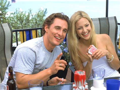 Matthew Mcconaughey On Kissing Kate Hudson On Screen After She Slammed Him Business Insider