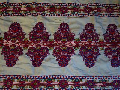 Parna Vintage Linen And Hemp Traditional Hungarian Embroidery 1