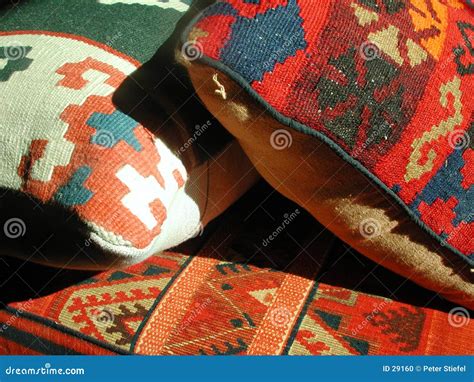 Oriental Style Cushions Stock Photo Image 29160