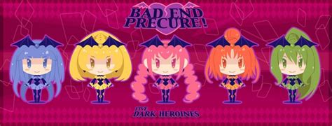 Safebooru 5girls Bad End Beauty Bad End Happy Bad End March Bad End Peace Bad End Precure Bad