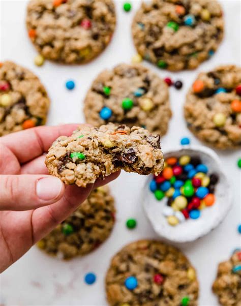 Chewy Monster Cookies Salt And Baker