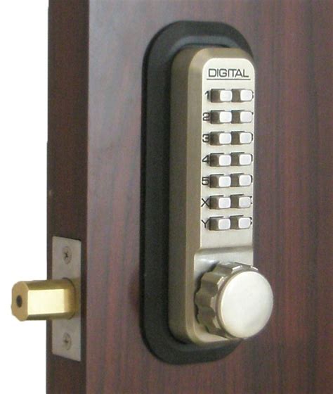 Keyless Gate Lock Lockey 2210 Deadbolt Single Sided Mechanical