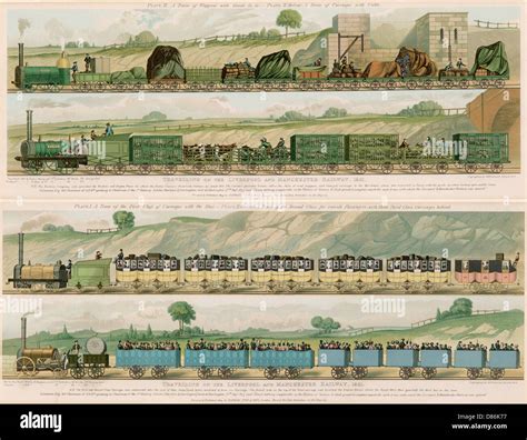 Liverpool to Manchester Railway Stock Photo - Alamy