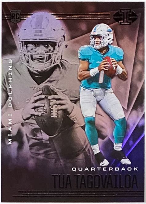 Tua Tagovailoa Panini Illusions Football Miami Dolphins Rookie