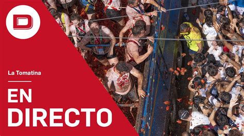 DIRECTO Sigue en vídeo la Tomatina de Buñol 2023 YouTube