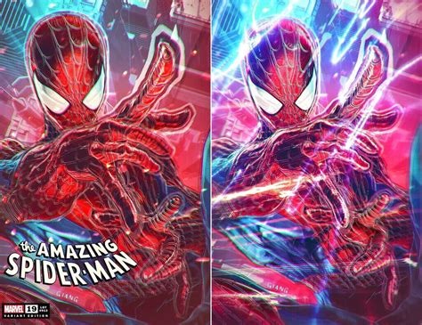 The Amazing Spider Man John Giang Variant Cover Set A B Marvel