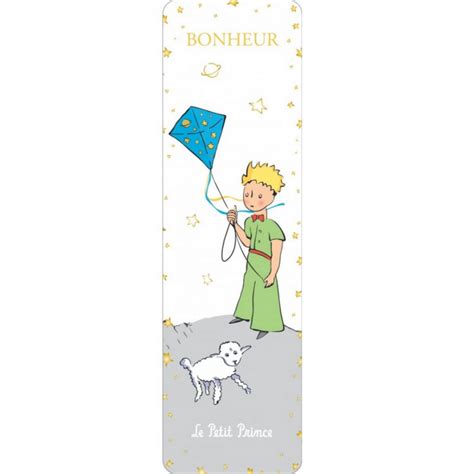 Marque Page En Papier Kiub Le Petit Prince Bonheur 54x172mm