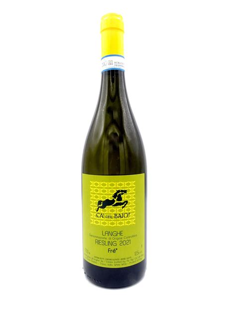 Langhe Riesling Fr Ca Del Baio Enoteca Frisson