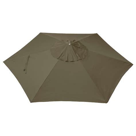 LINDÖJA umbrella canopy, beige-green, 1181/8" - IKEA