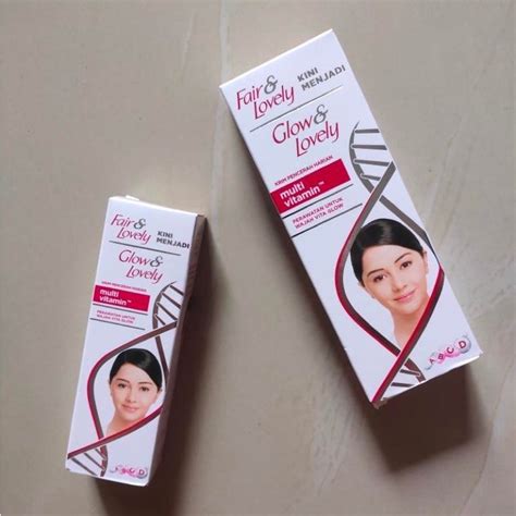 Jual Glow Lovely Fair Lovely Multivitamin Cream Gr Shopee